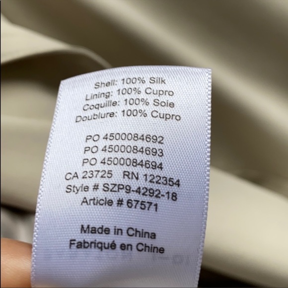 Aritzia Babaton 1-01 Sembrano Silk Trench - Picture 4 of 8